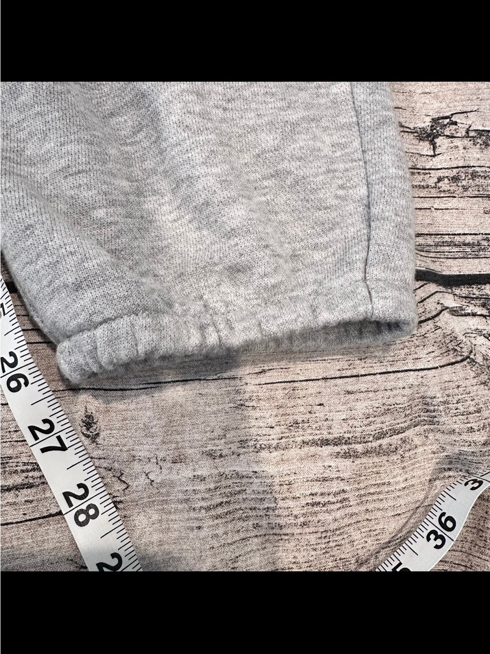 aerie Gray Distressed Jogger Sweatpants medium NWT - Picture 4 of 8